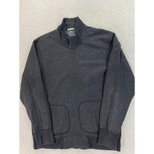 Horny Toad Cotton Blend Full Zip Casual Jacket (Men's Large)‎ Gray